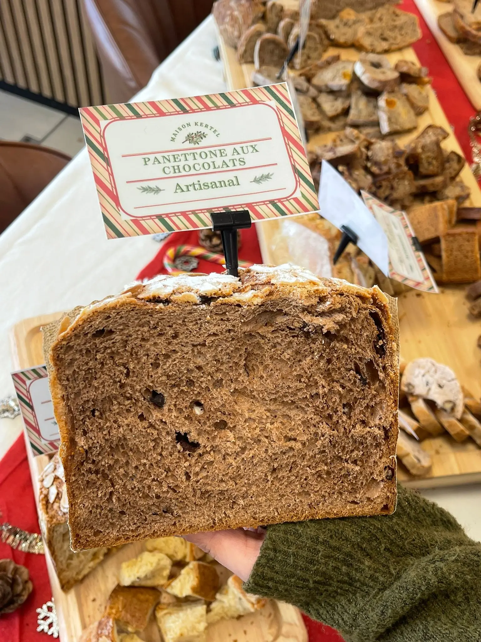 Panettone chocolat