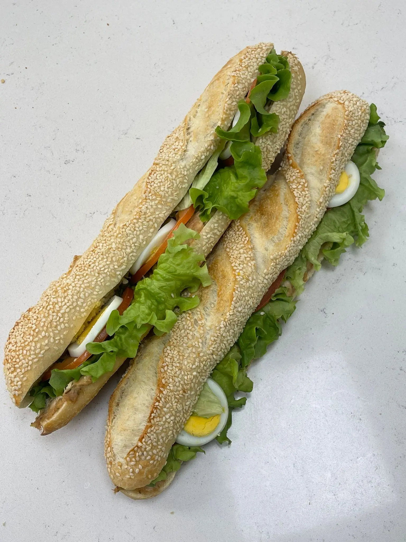 Sandwich thon & crudités
